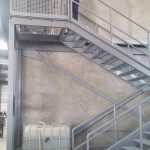 escalier métallique oxoo